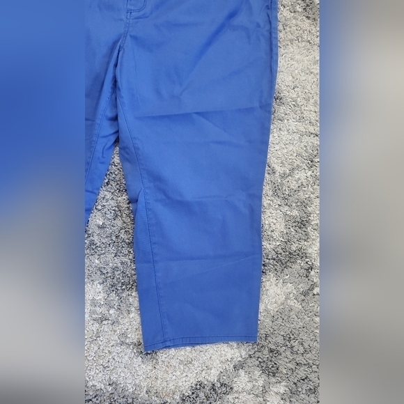 Talbots Heritage Twill women's cropped pants Seasonless Classic Cotton Relaxed - Picture 5 of 11